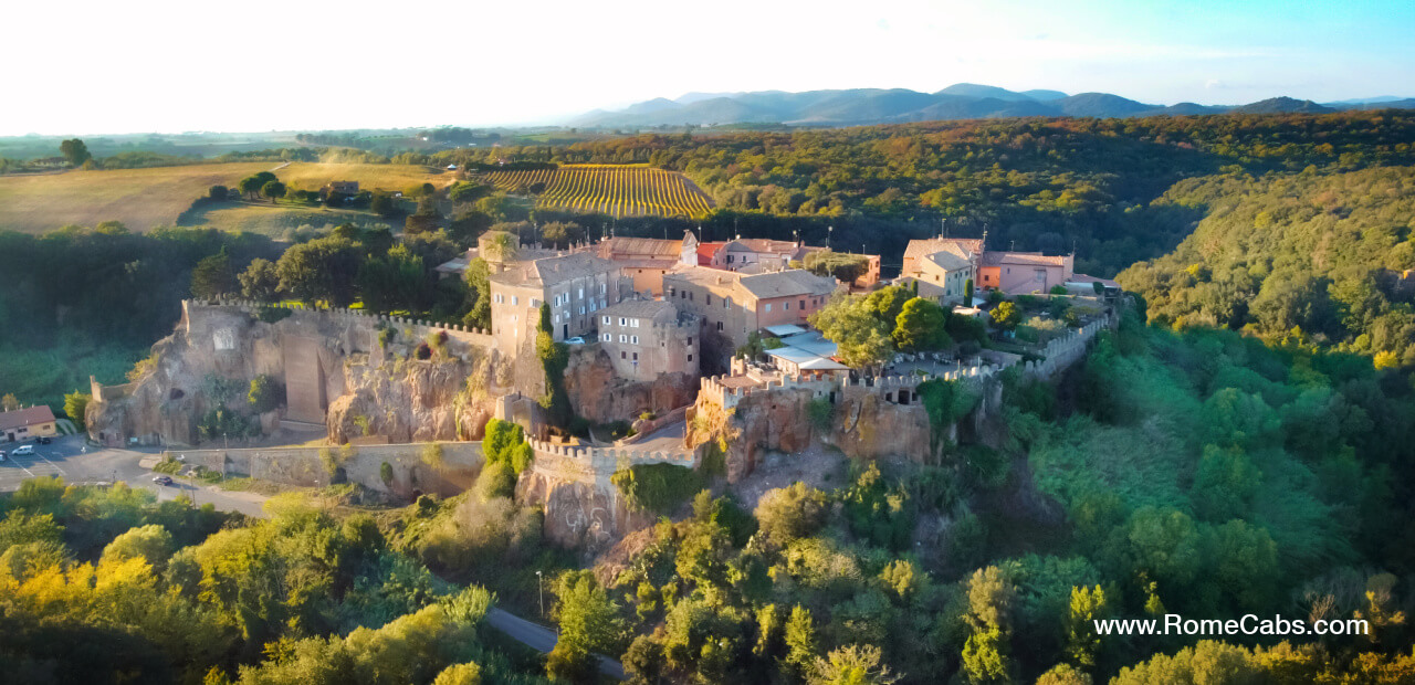 Medieval Magic Rome Countryside Tour from Civitavecchia