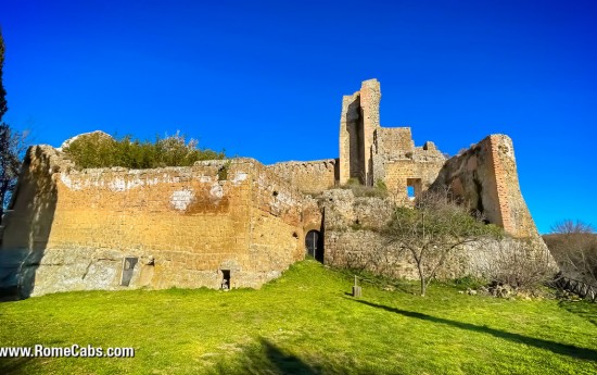 Tuscany post cruise tours from Civitavecchia to Sovana Pitigliano