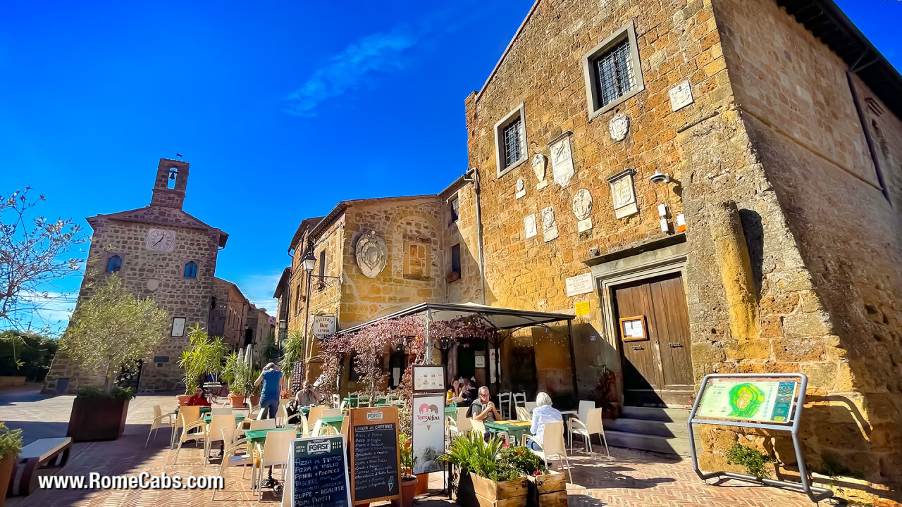 Pitigliano and Sovana Tour from Rome in limo romecabs