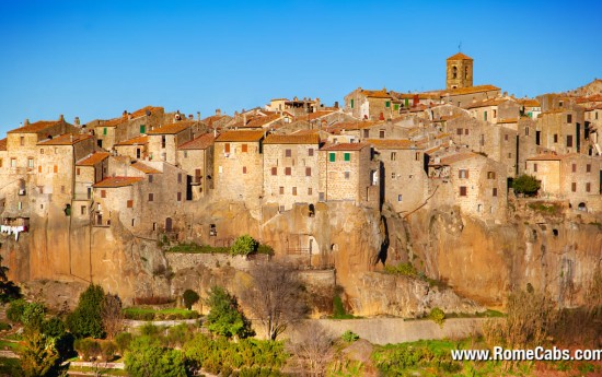 Debark Tours from Civitavecchia to Tuscany Pitigliano