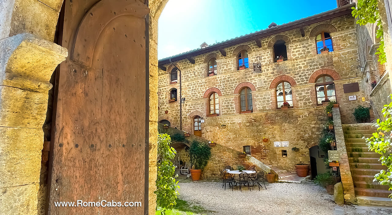 Castle of Spedaletto Tuscan hidden gems
