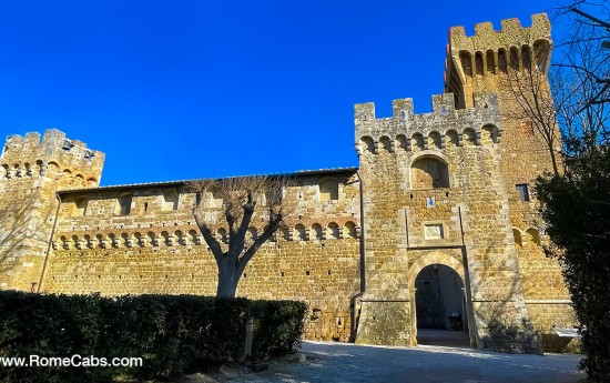 Ancient Fortress in Tuscany Enchanting Tuscany Tour from Rome