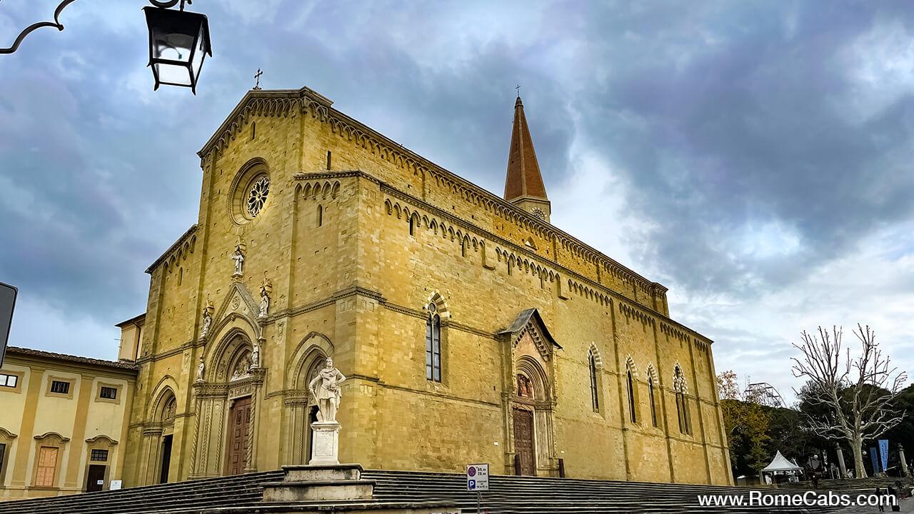 Duomo of Arezzo Tuscany day trips from Rome to Arezzo