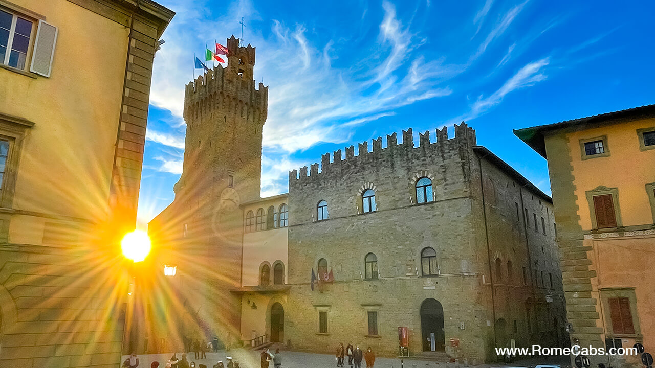 Palazzo Comunale Palazzo dei Priori in Arezzo Day Tours from Rome to Tuscany