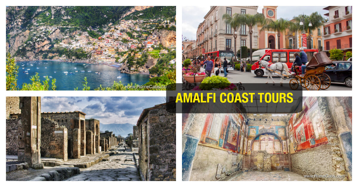 Day trips from Rome to Amalfi Coast Tours