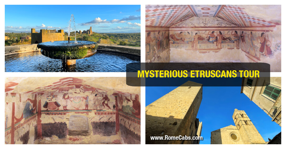 Mysterious Etruscans Countryside Tour from Rome Day Tours to Surrounding areas