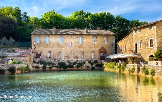 Bagno Vignoni private Tuscany Tour from Rome