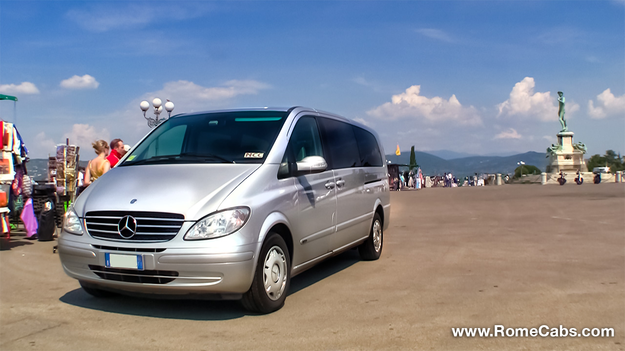 Private Transfers from Rome Airport to Florence transfers from Rome Fiumicino Airport