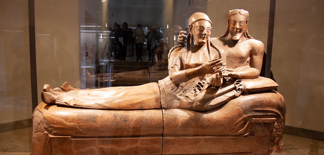 History of Etruscan Sarcophagus from Cerveteri