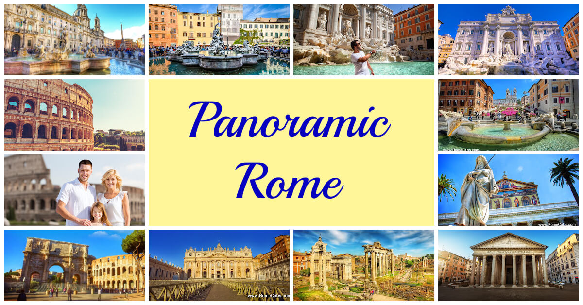 Panoramic Rome Tour how to easily  tour Rome Tuscany Amalfi Coast in 3 days