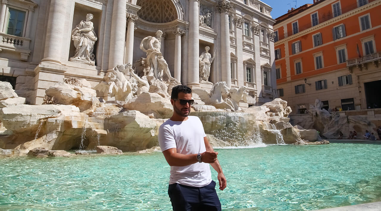 How to Toss a Coin into Trevi Fountain in Rome private tours