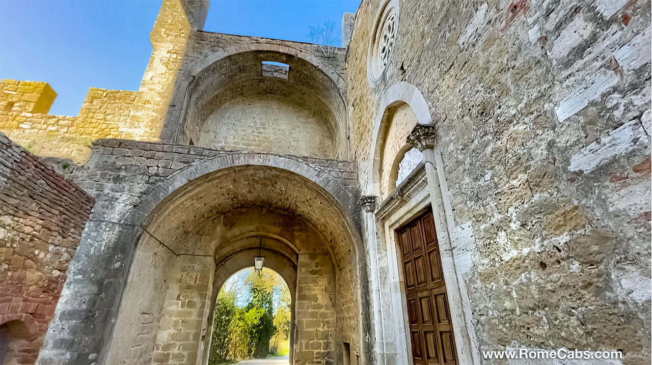 Castle of Spedaletto Tuscany Day trips from Rome