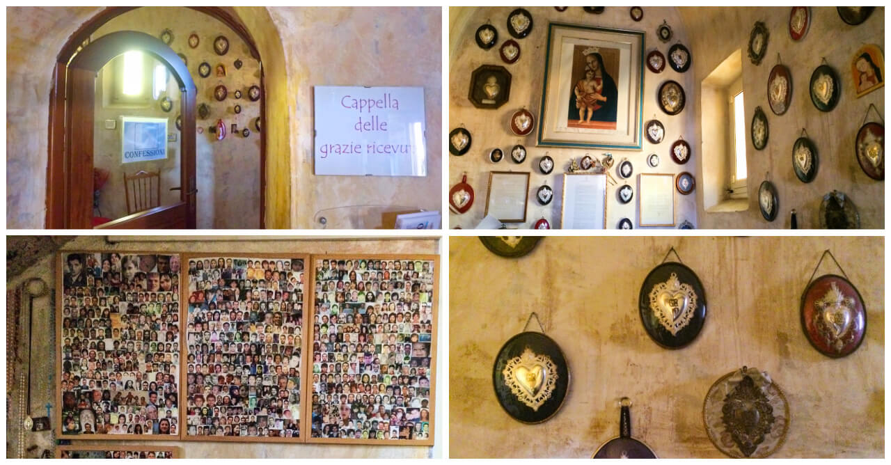  Sanctuary of Madonna di Ceri Chapel of Received Grace Cappella delle Grazie Ricevute