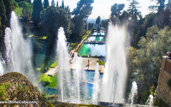 Visit Villa d'Este Tivoli from CIvitavecchia on a post cruise tour