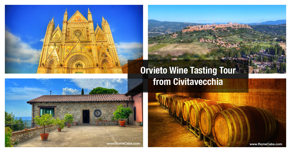 Orvieto Wine Tasting Tours from Civitavecchia private luxury excursions