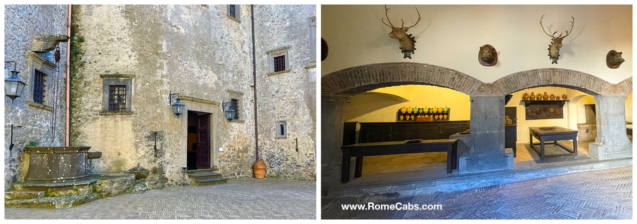 Ancient Castle Kitchen Bracciano Guided Tour