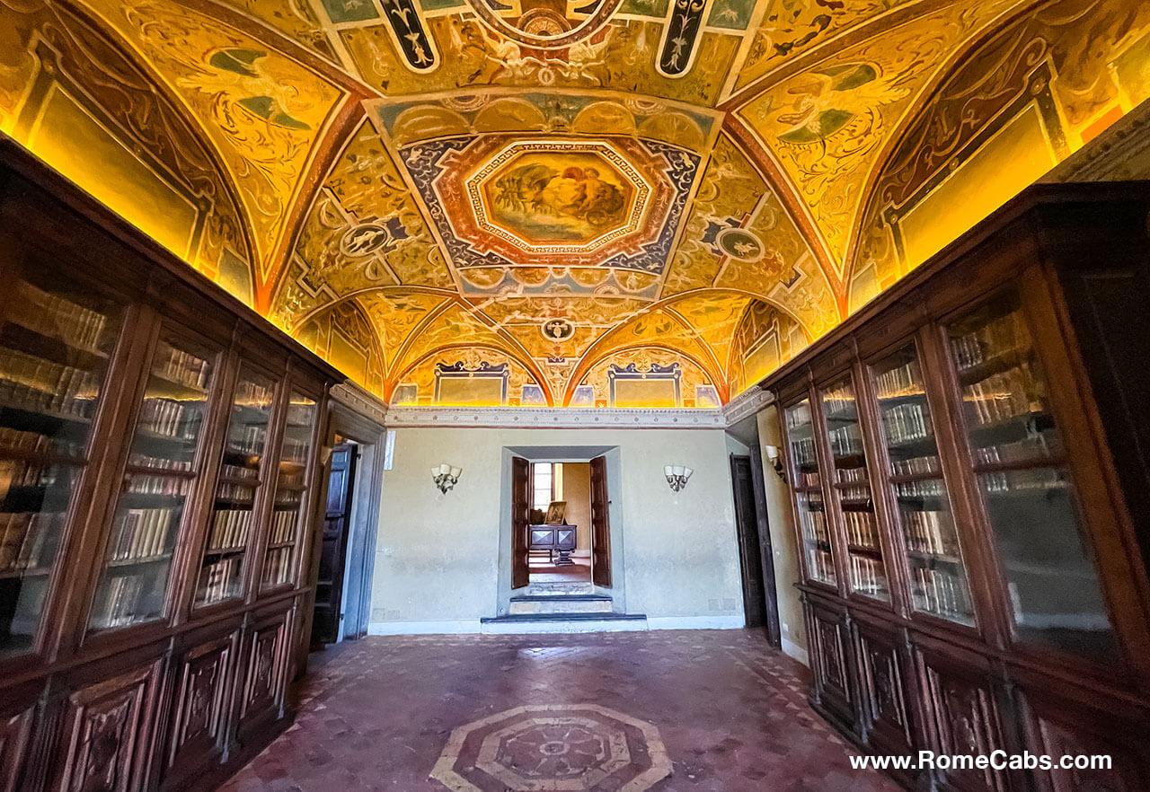 How to visit Bracciano Castle Hall of the Pope Sala Papalina