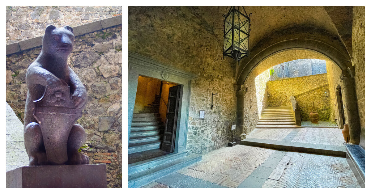 Ultimate Guide How to visit Bracciano Castle Vestibule Orsini She Bear