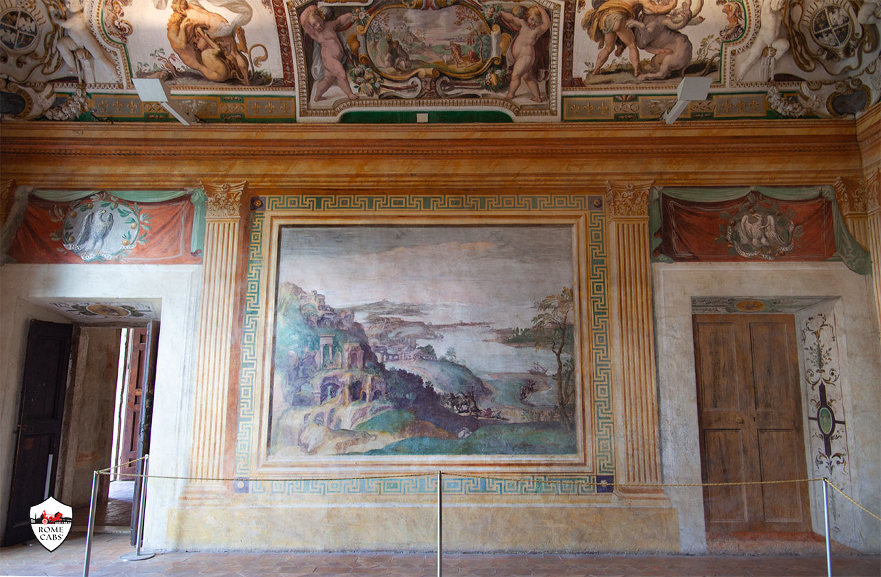 Hall of Hercules villa d'Este Tivoli Guide Tour from Rome Civitavecchia post cruise tours