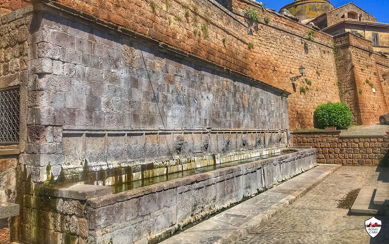  Fontana delle Sette Cannelle Fountains in Tuscania tours from Rome Countryside Civitavecchia excursions