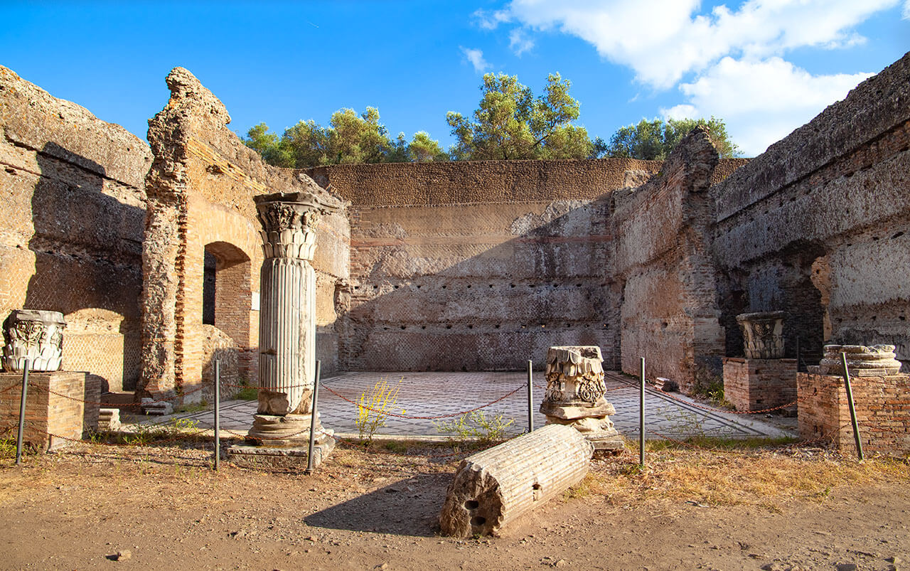 ImperialTriclinium Hadrian's Villa Adriana Guide to Must See Sites Tivoli tours