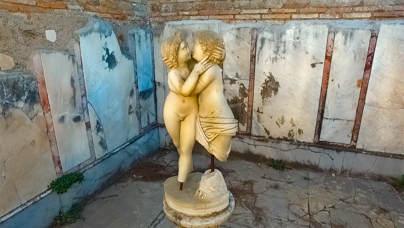 Ostia Antica romantic getaways to ancient cities in Italy