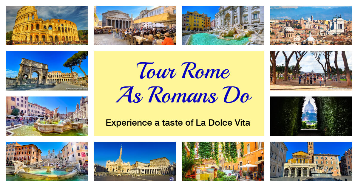 POST-CRUISE TOUR ROME AS ROMANS DO FROM CIVITAVECCHIA