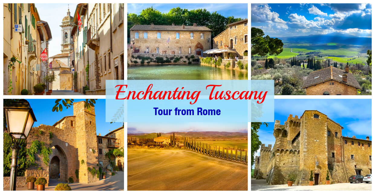 Enchanting Tuscany Tour from Rome luxury tours