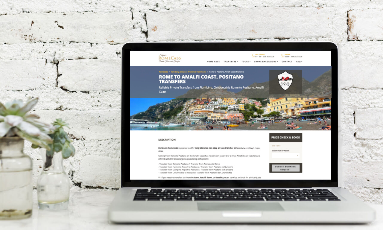 Benefits of Booking a Private Transfer from Fiumicino Rome Airport to Positano